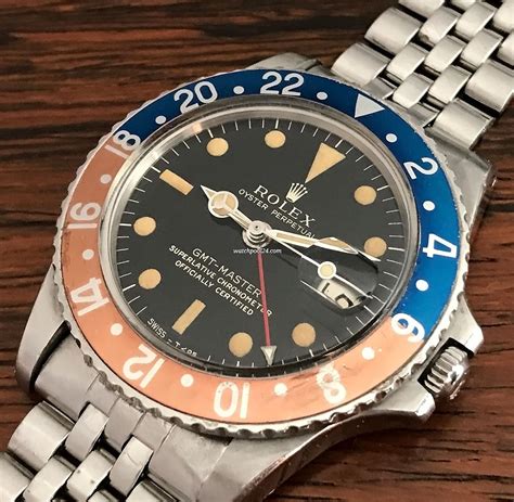 rolex gmt master 1986|rolex gmt master 1675 history.